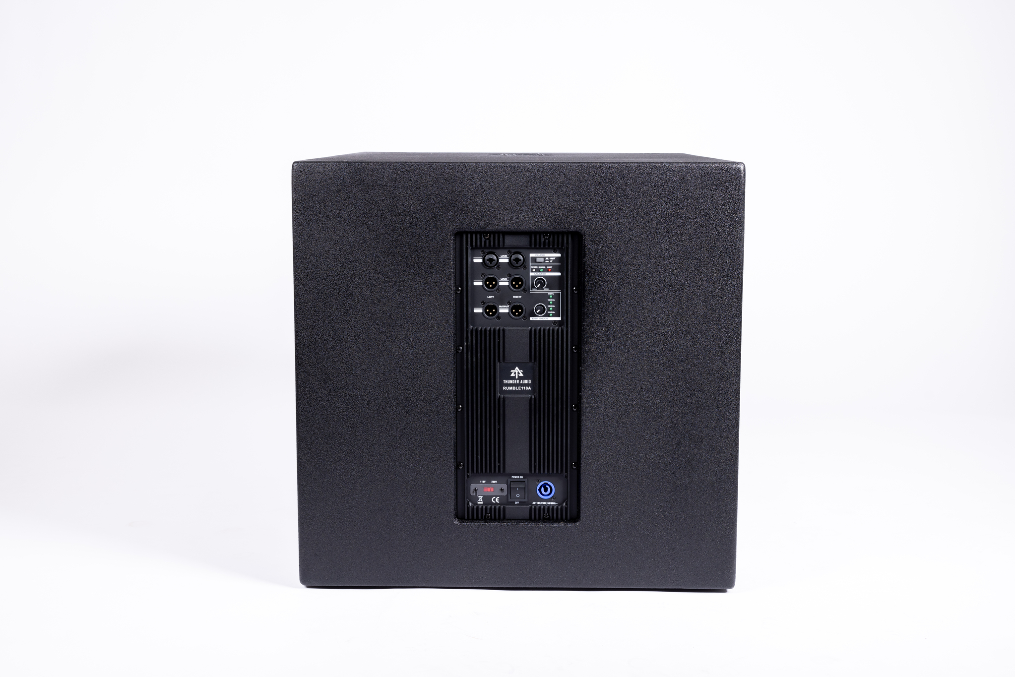 Thunder Audio Rumble 118A Professional Subwoofer - Rear Panel Features